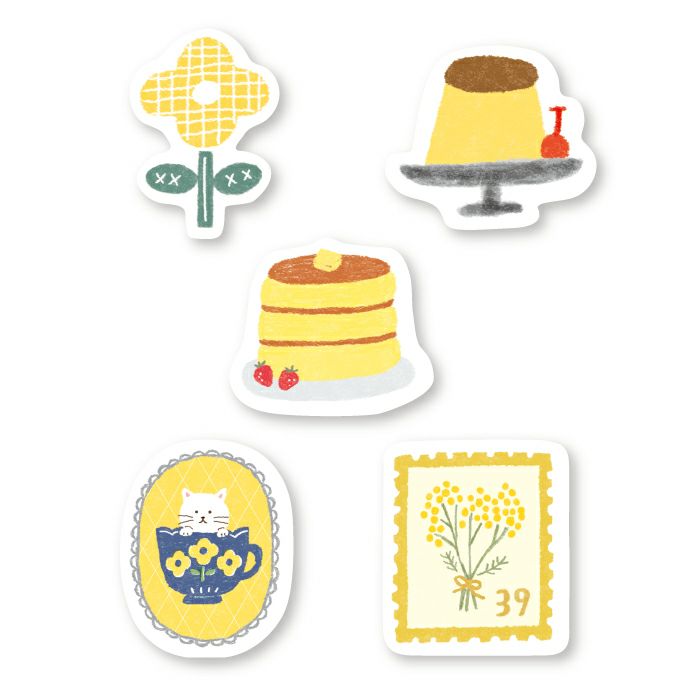 Furukawashiko Washi Flake Stickers