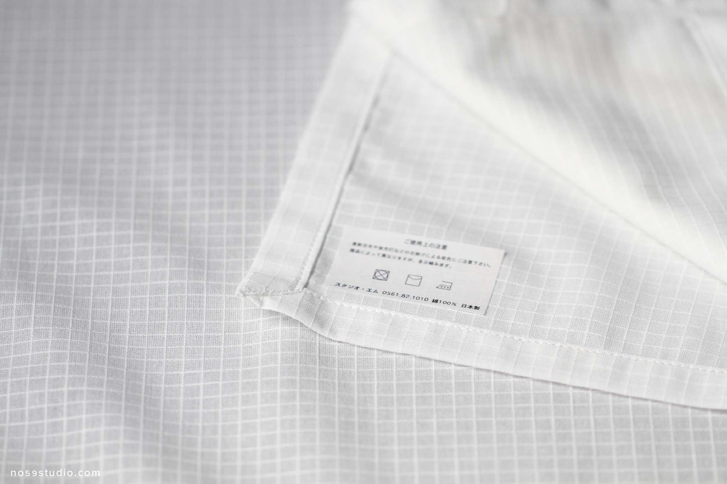 Cotton Gauze Check Tablecloth 140cm x 200cm