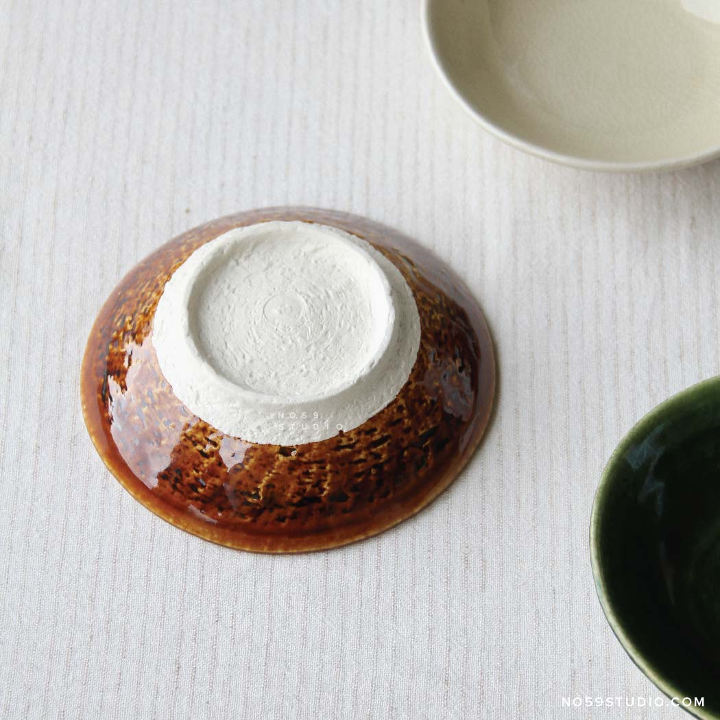 Handcrafted Japanese Seto-Wa Bowl Set of 3