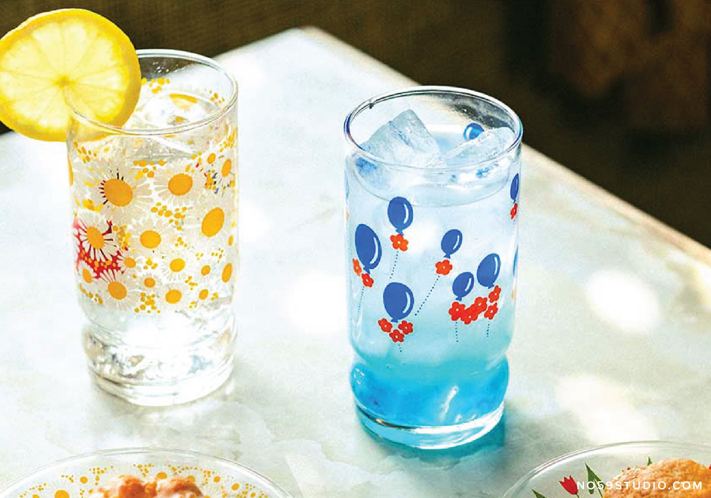 Aderia Retro Arrange Tumblers — 6 Styles Available