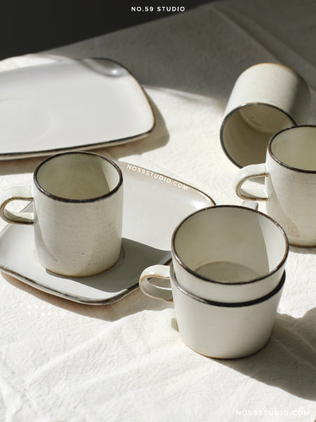 Bouleau Mug and Plate