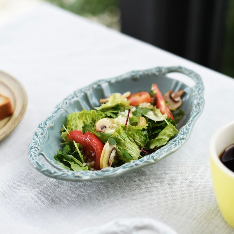 Fanette Garlands Oval Bowl【Back in Stock Late Oct】