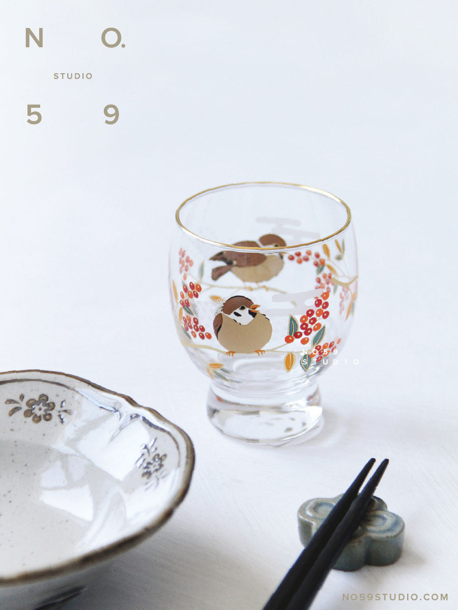 Kissho-Kacho Sake Glass