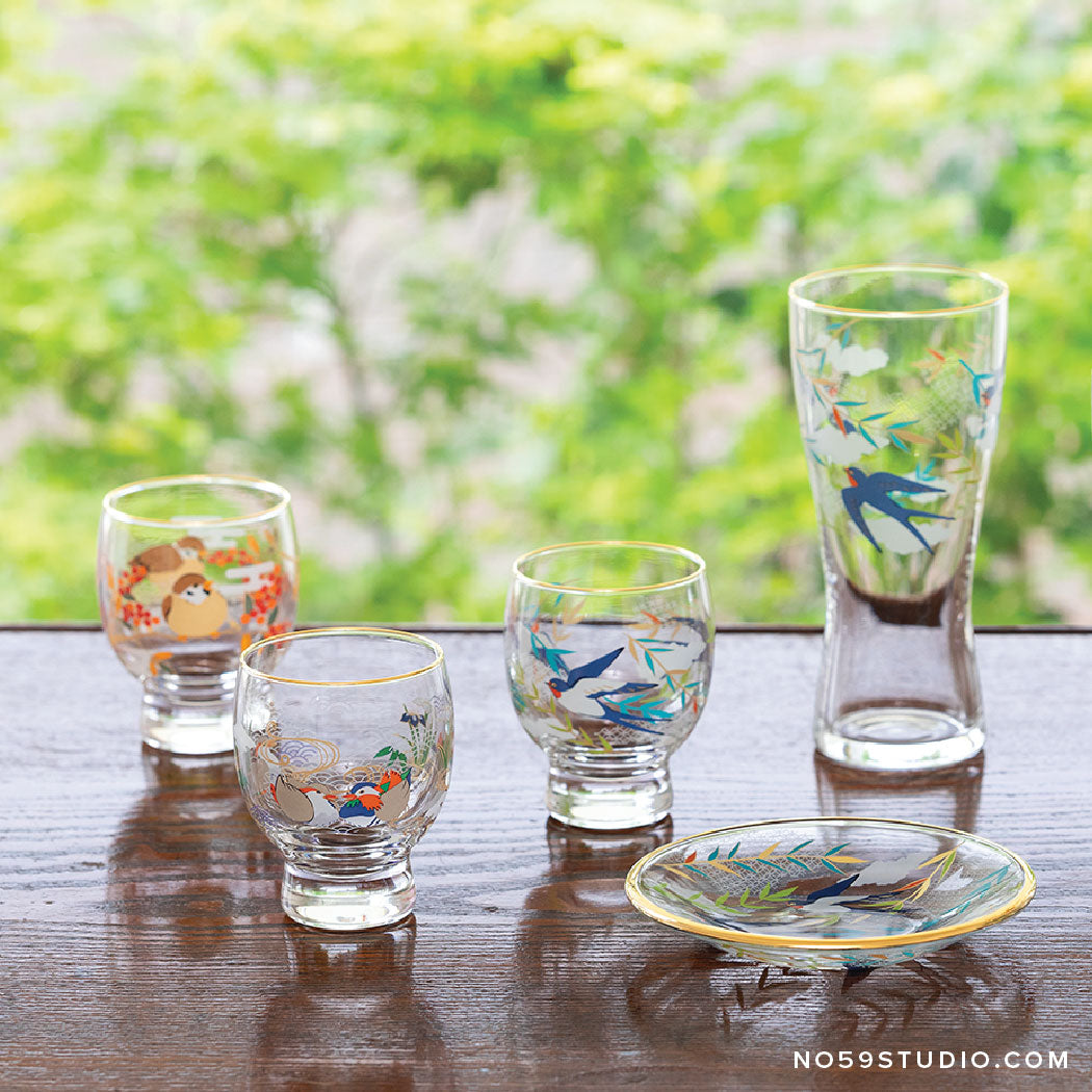 Kissho-Kacho Sake Glass