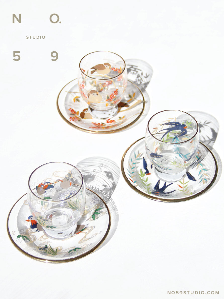 Kissho-Kacho Sake Glass
