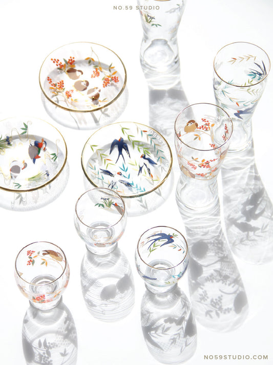 Kissho-Kacho Sake Glass