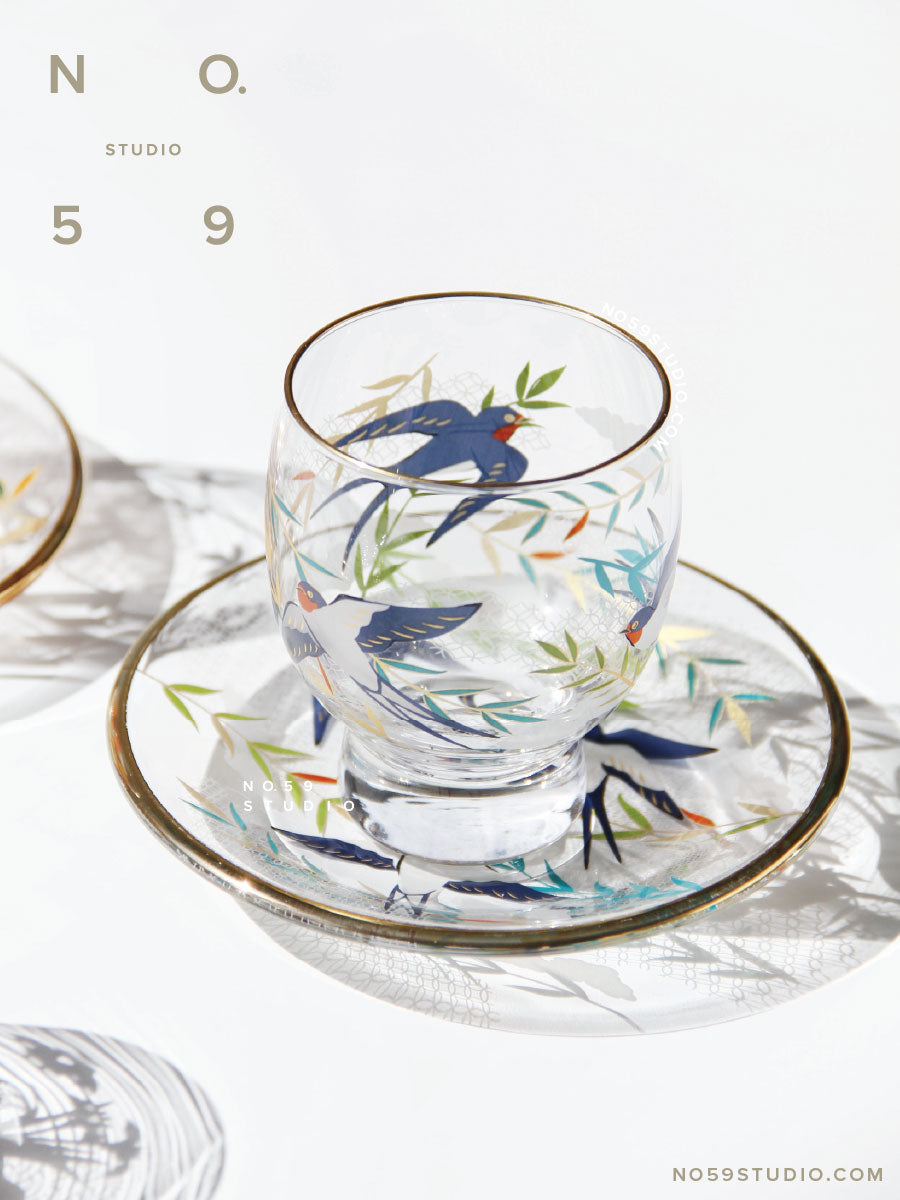 Kissho-Kacho Sake Glass