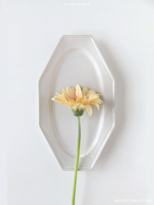 Traiteur French-Style Plate L – White