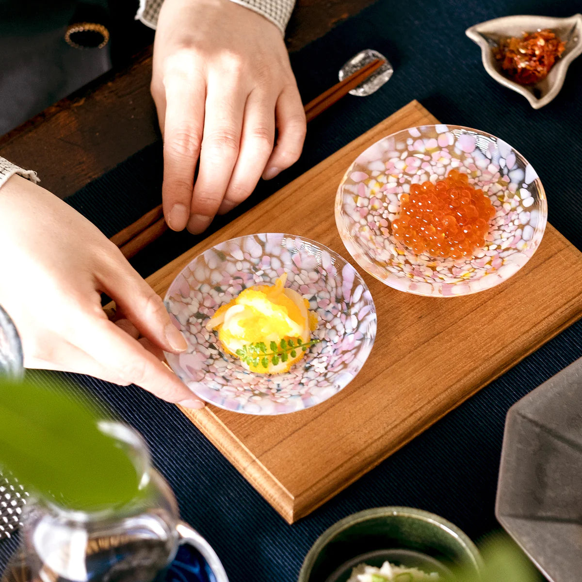 Tsugaru Vidro Nanohana and Blue Sky Gift Set