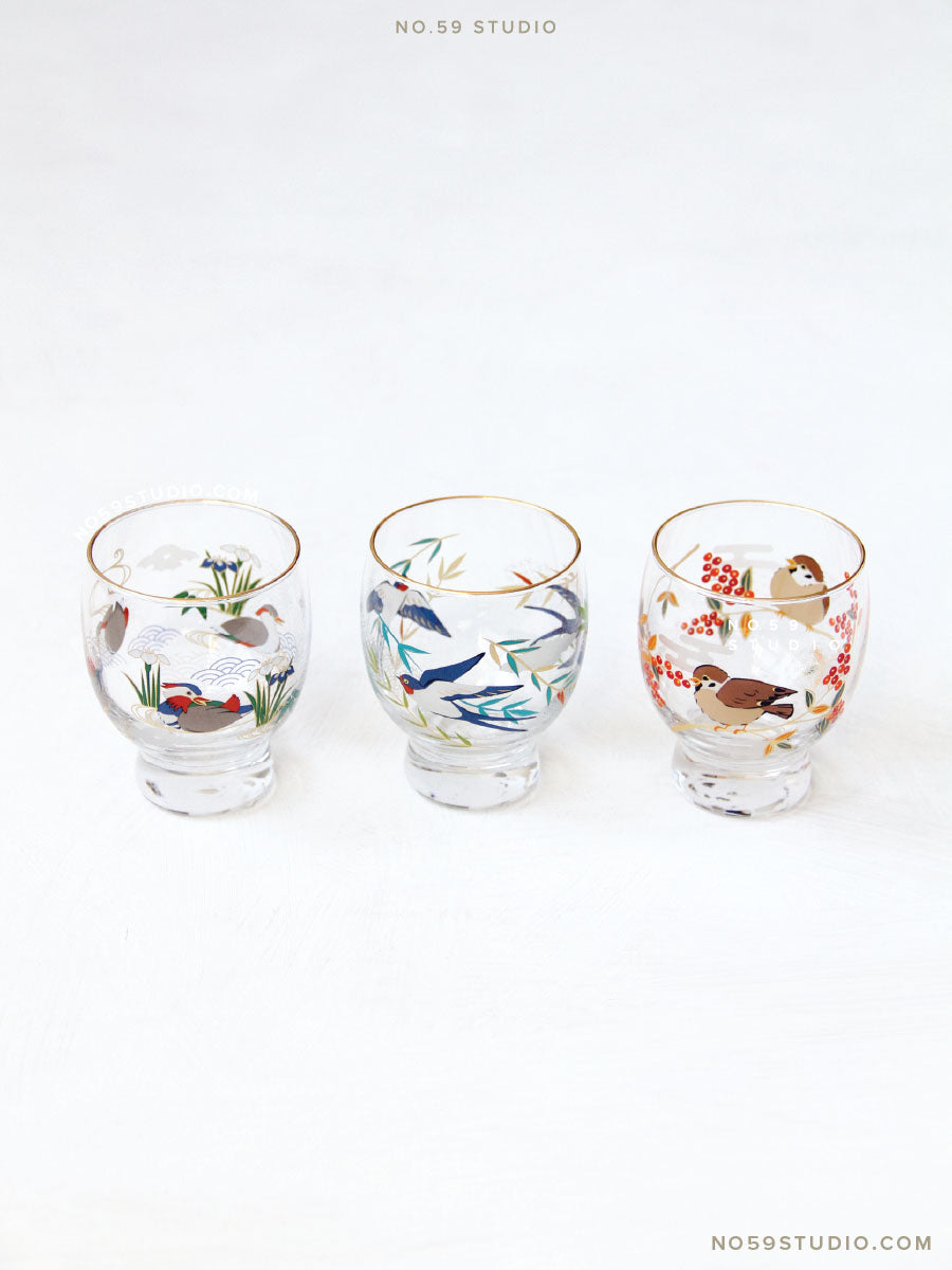 Kissho-Kacho Sake Glass