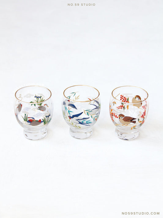 Kissho-Kacho Sake Glass