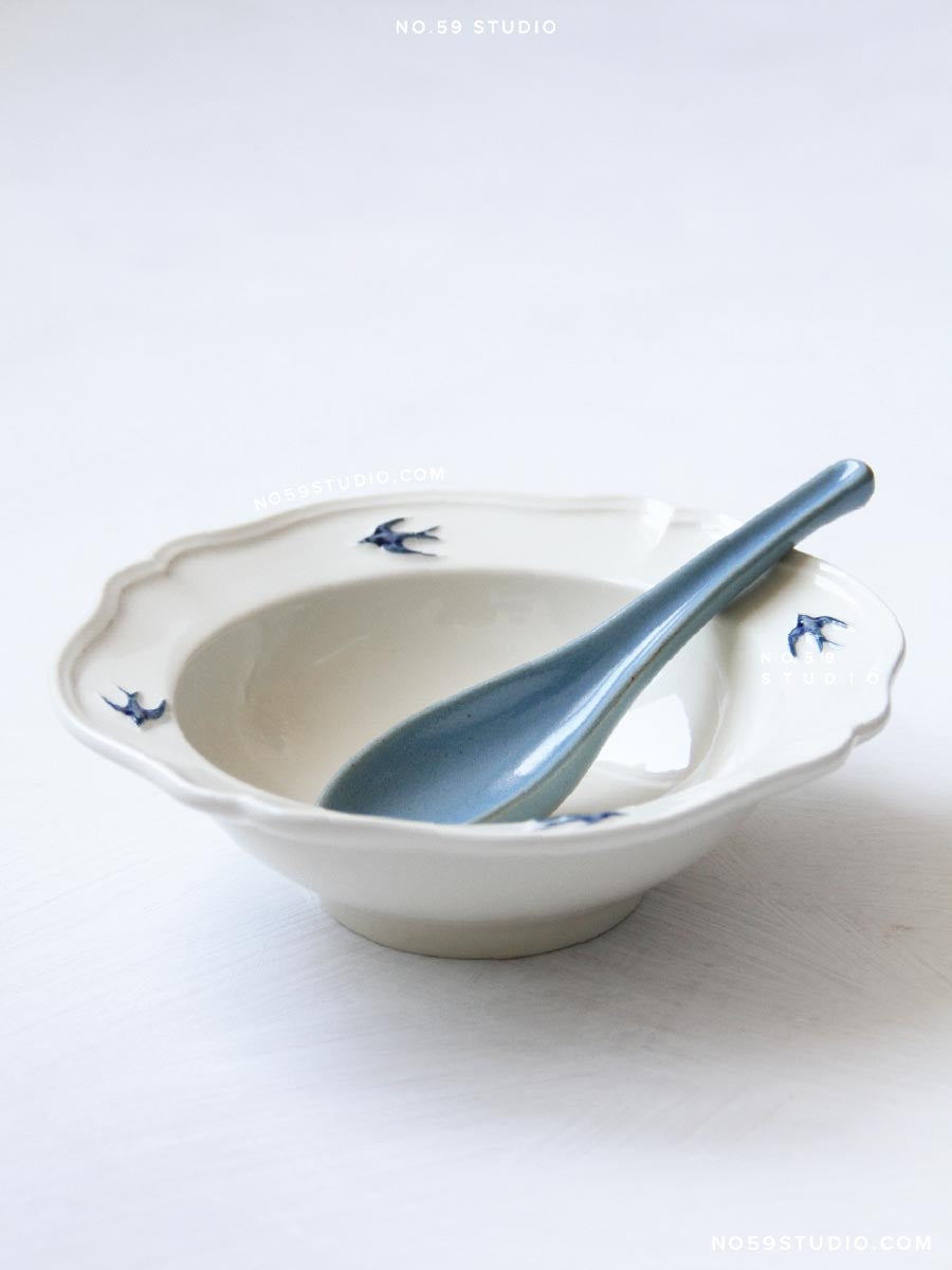 Brouet Soup Spoon - Blue