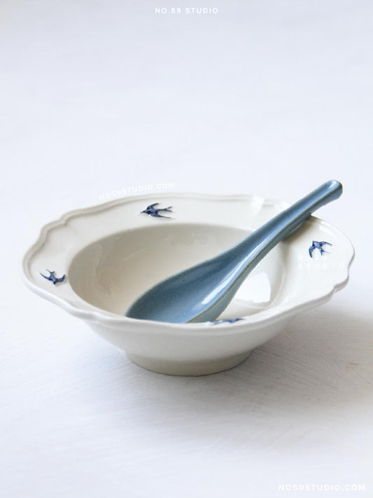Brouet Soup Spoon - Blue