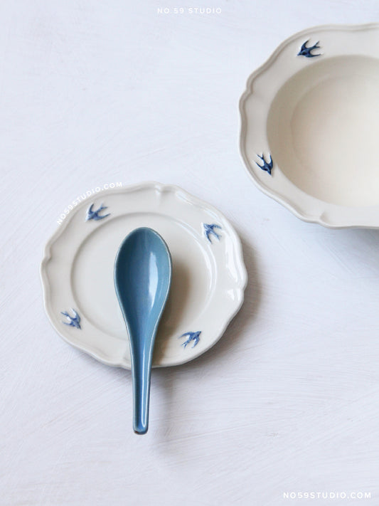 Brouet Soup Spoon - Blue