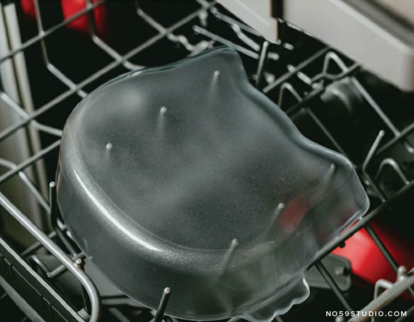 Cera Bake Non-Stick Cat Face Glass Baking Dish