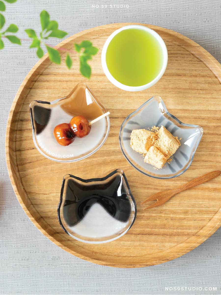 Coconeco Mamezara Small Glass Plate