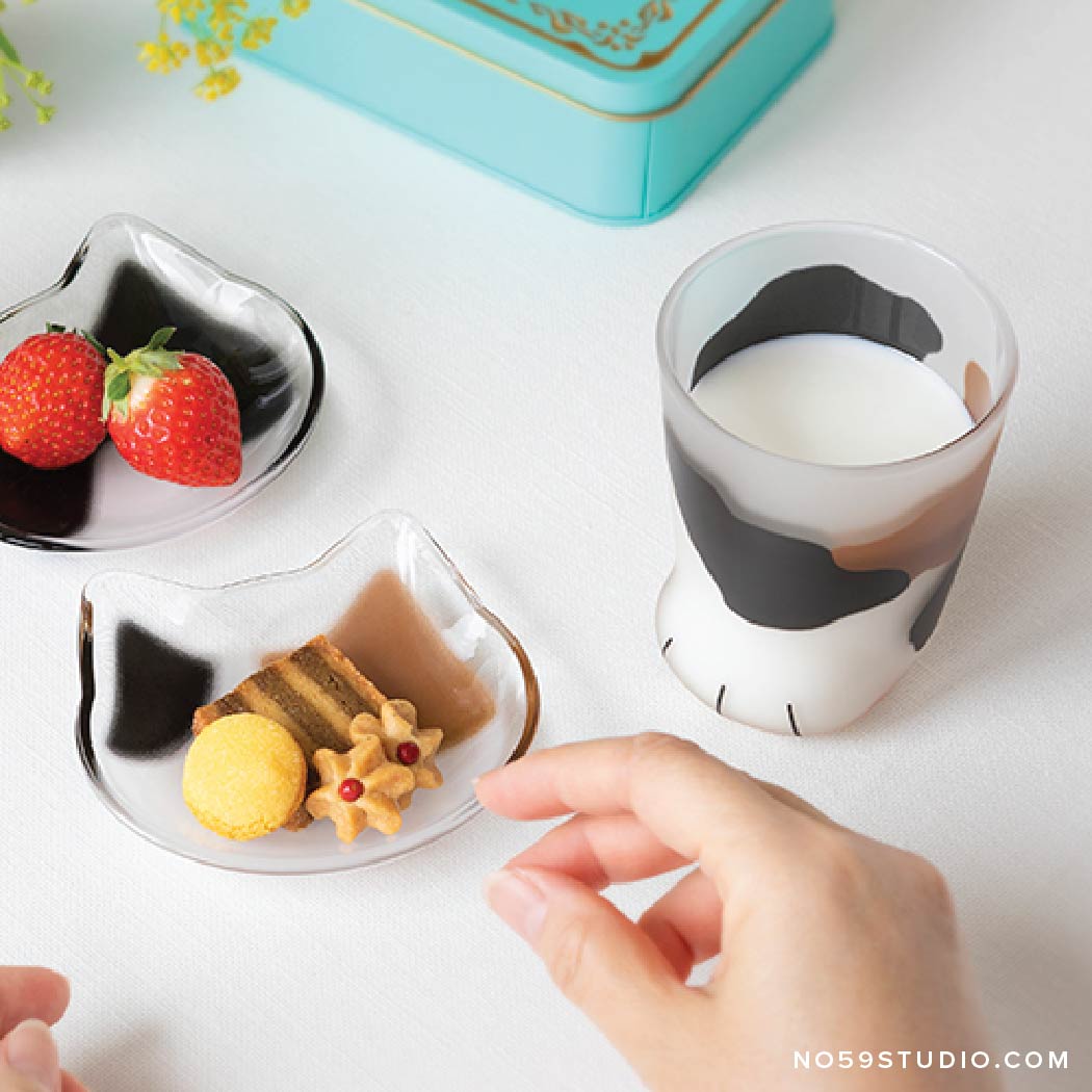 Coconeco Mamezara Small Glass Plate