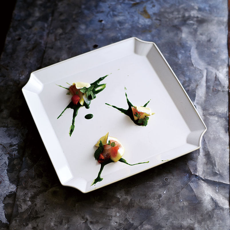 Gothic Square Dinner Plate
