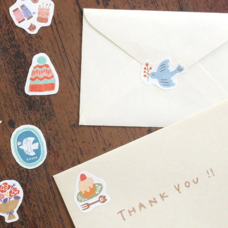 Furukawashiko Washi Flake Stickers