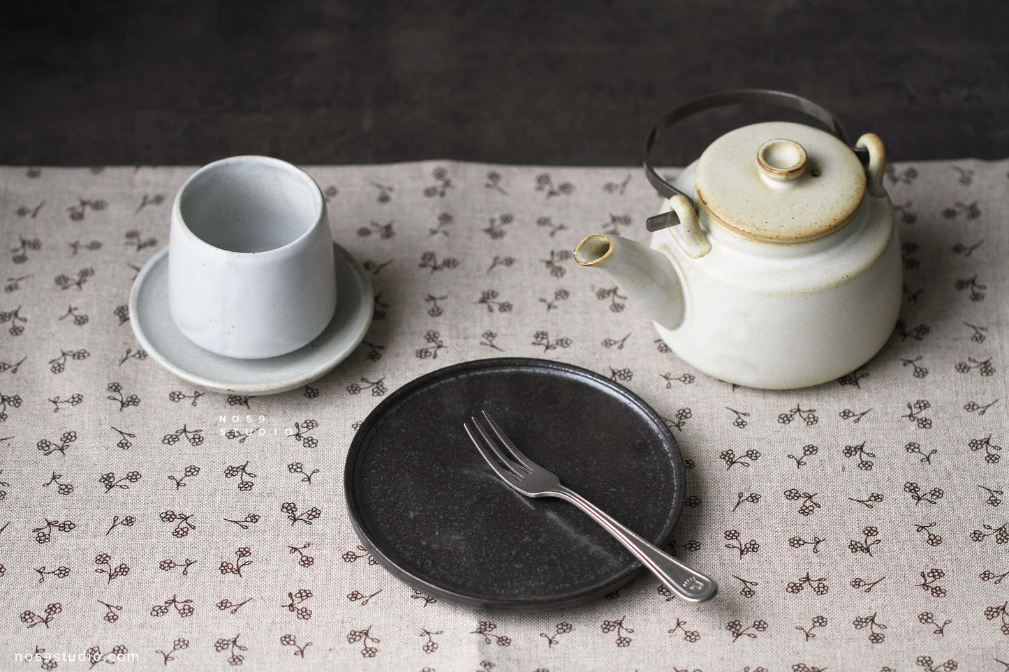 Flower Pattern Placemat / Lunch Mat / Tea Towel