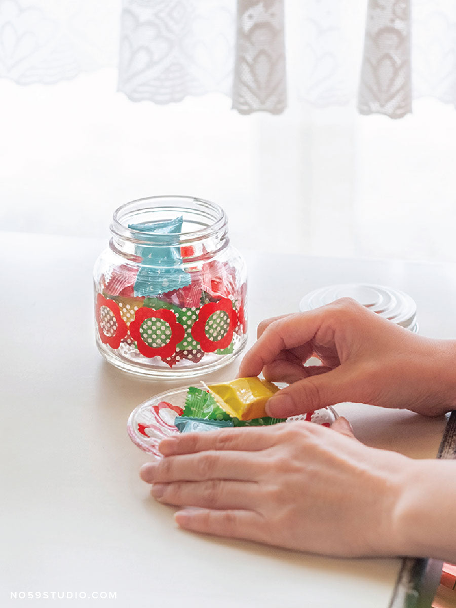 Limited Edition Aderia Retro Ruby Garden Jar