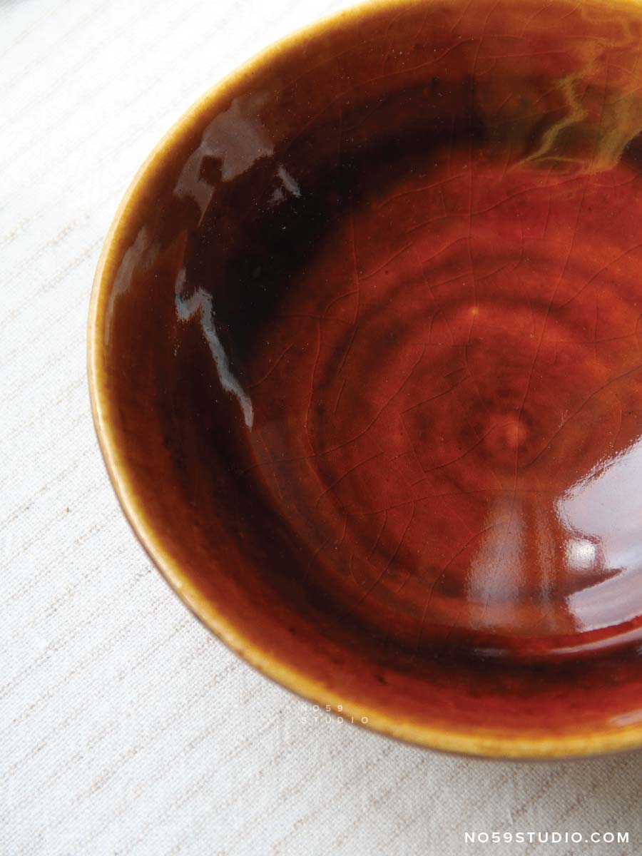 Handcrafted Japanese Seto-Wa Bowl Set of 3
