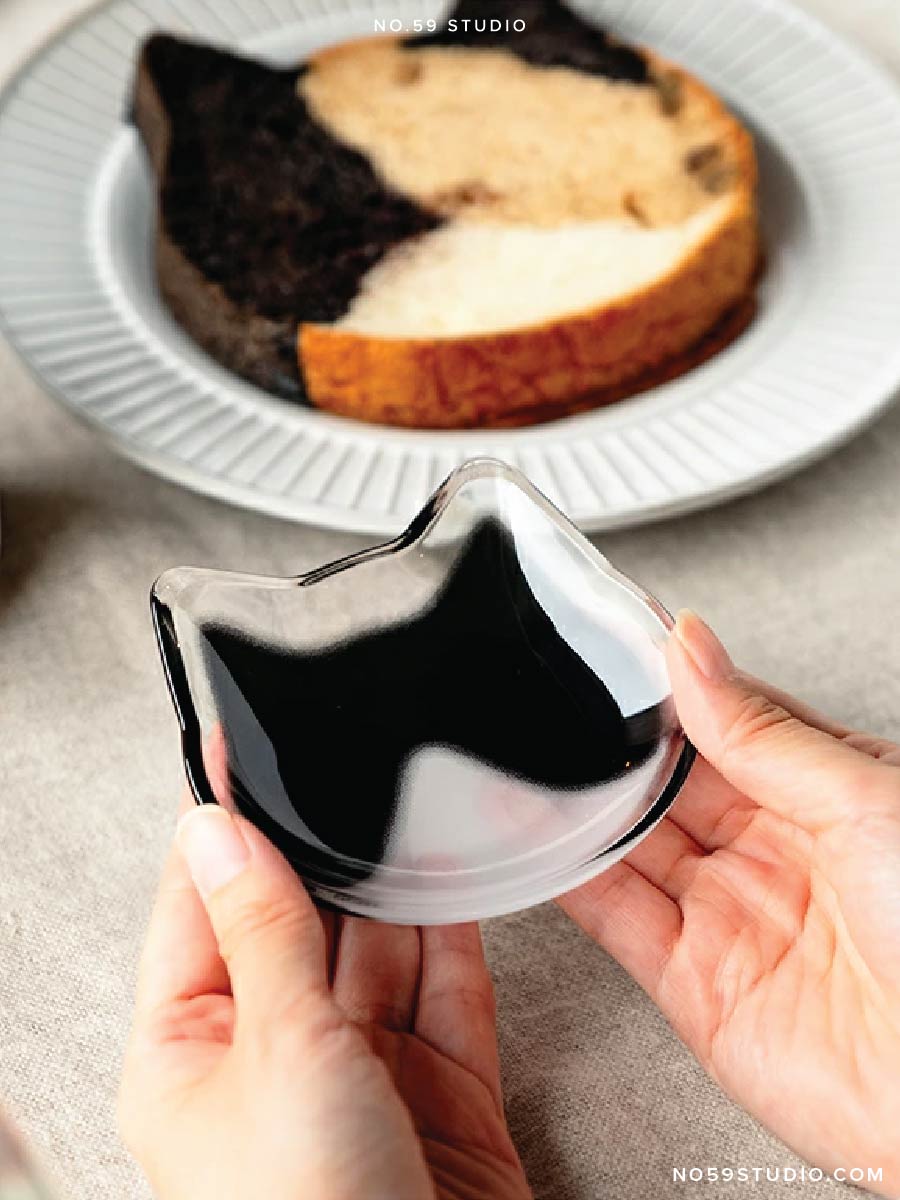 Coconeco Mamezara Small Glass Plate