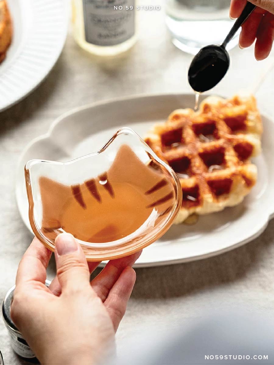 Coconeco Mamezara Small Glass Plate