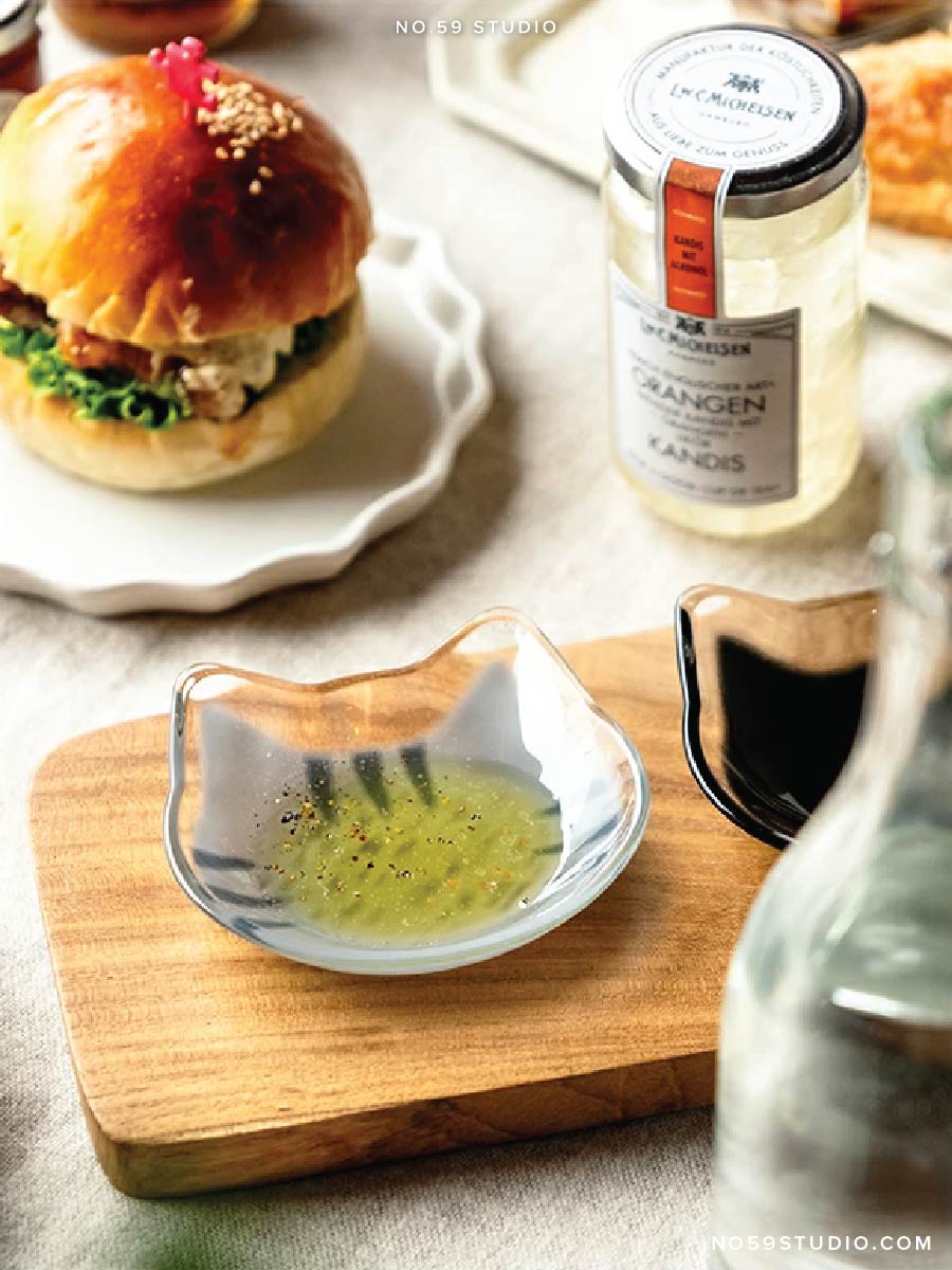 Coconeco Mamezara Small Glass Plate