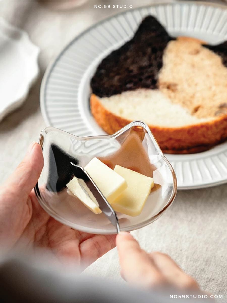 Coconeco Mamezara Small Glass Plate