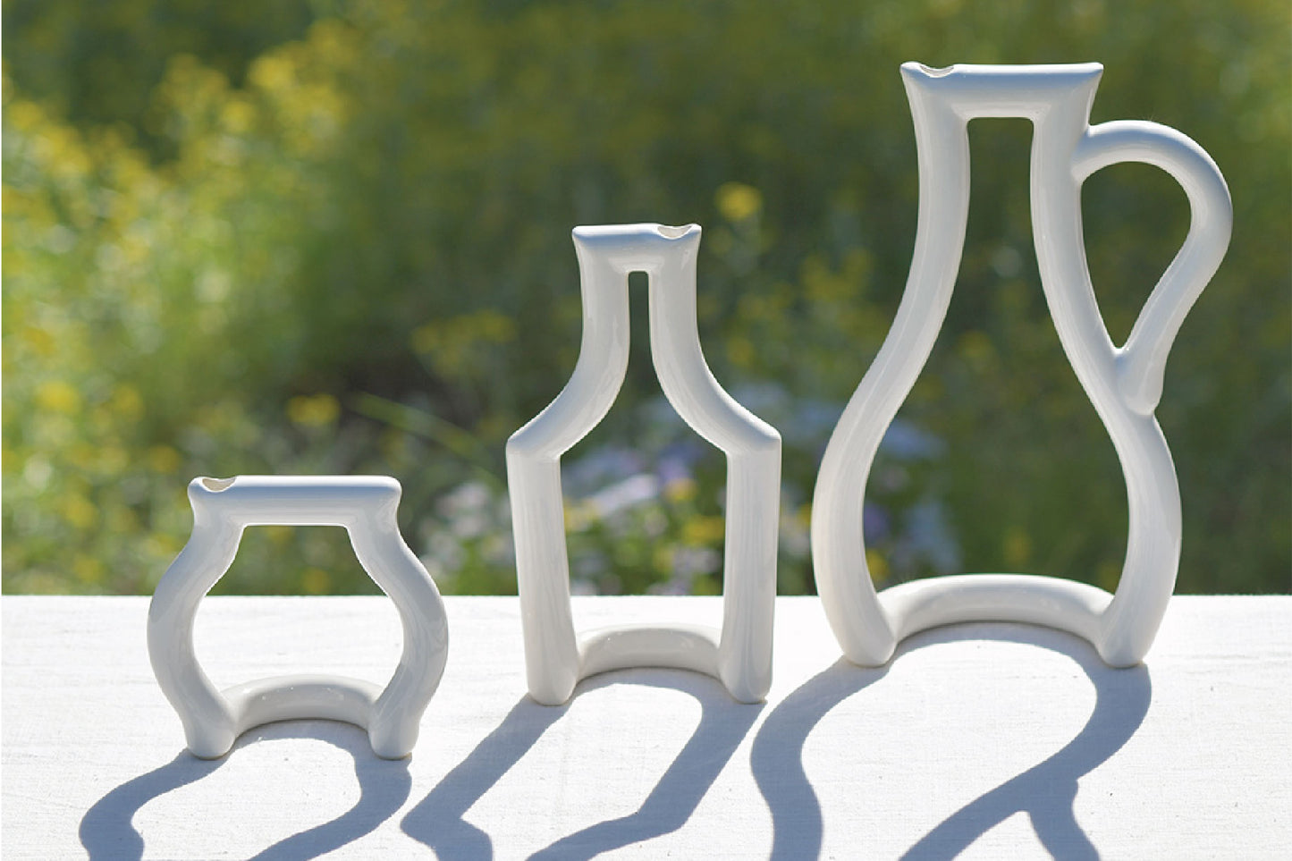 Still Green Vases