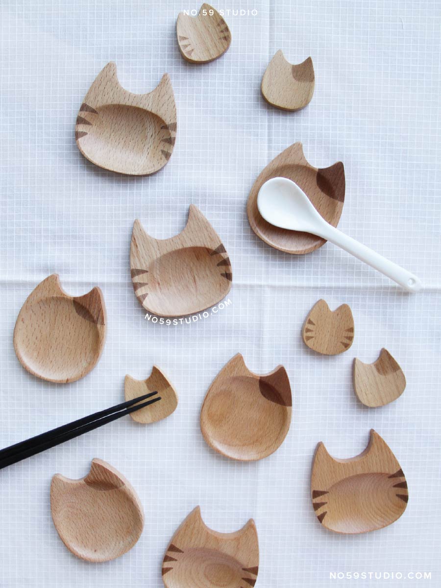Cat Face - Cutlery & Chopsticks Rests
