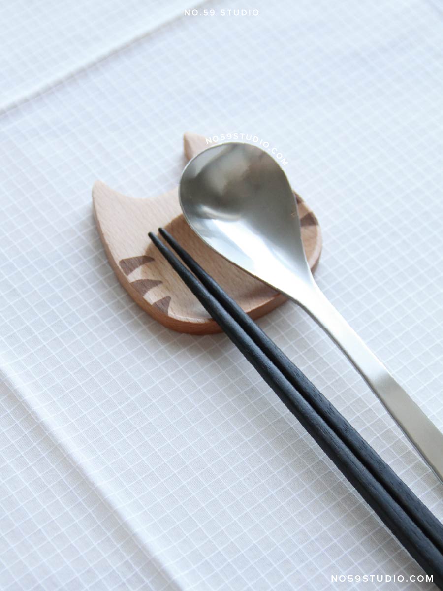 Cat Face - Cutlery & Chopsticks Rests