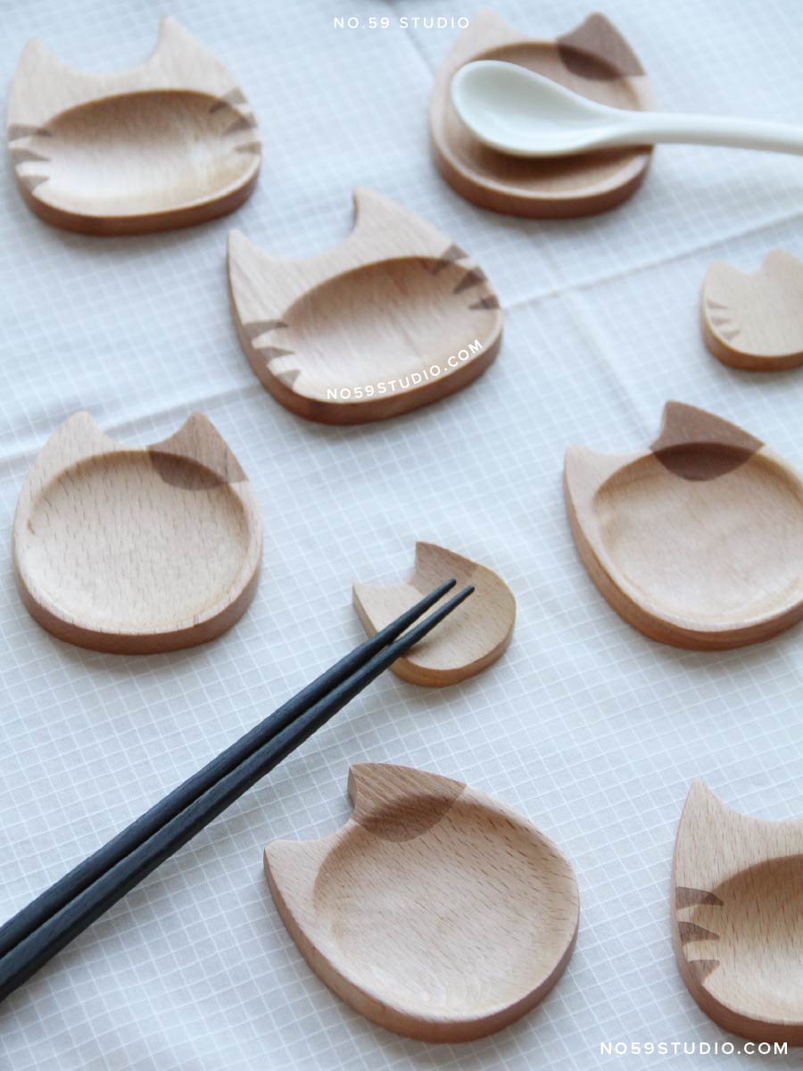 Cat Face - Cutlery & Chopsticks Rests