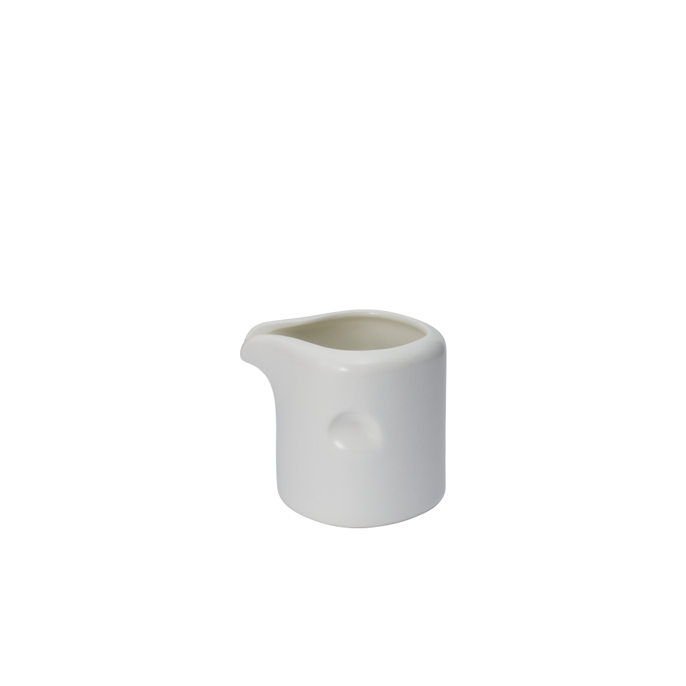 Sori Yanagi Black and White Collection – White Teapot, Creamer, and Sugar Bowl