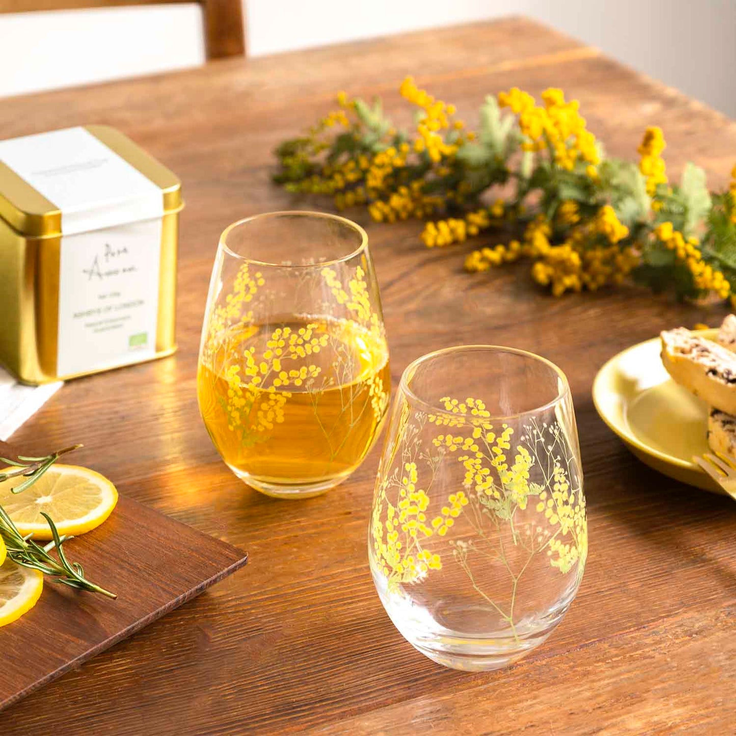 Language of Flower Tumblers Gift Set (baby's breath)