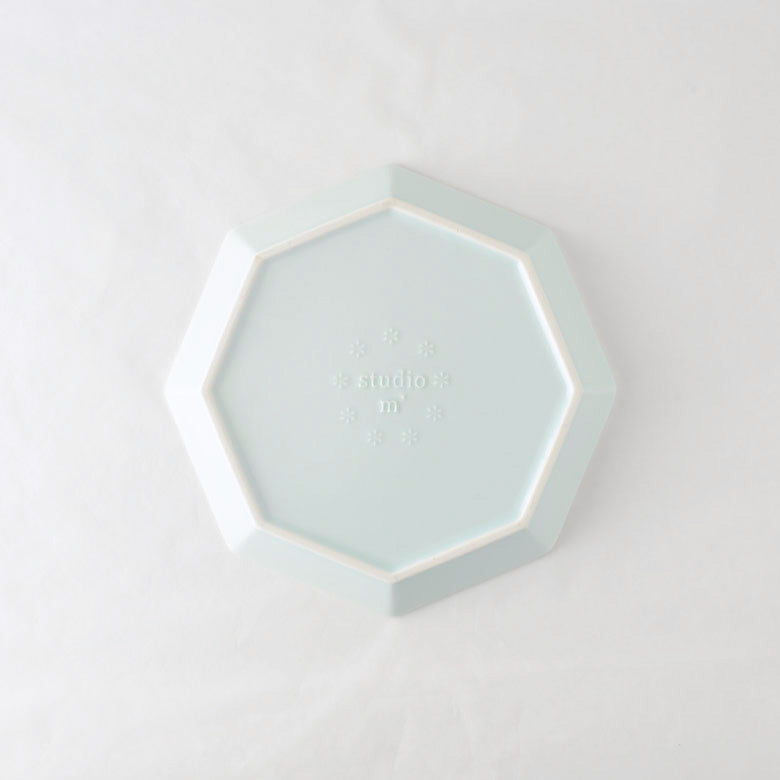 Gatis Octagonal Plate L — Light Mint