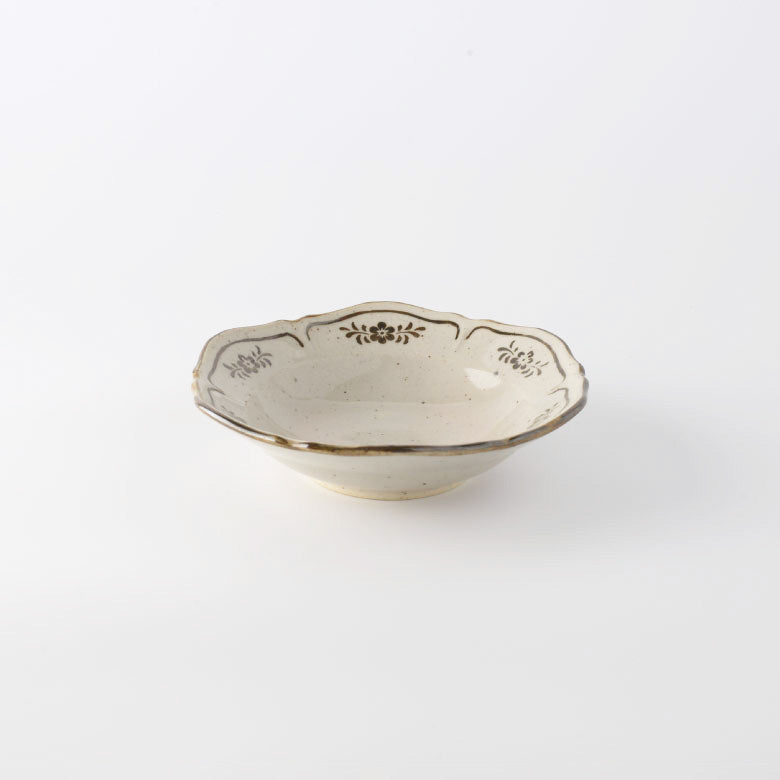 Cachet Flower-Patterned Bowl