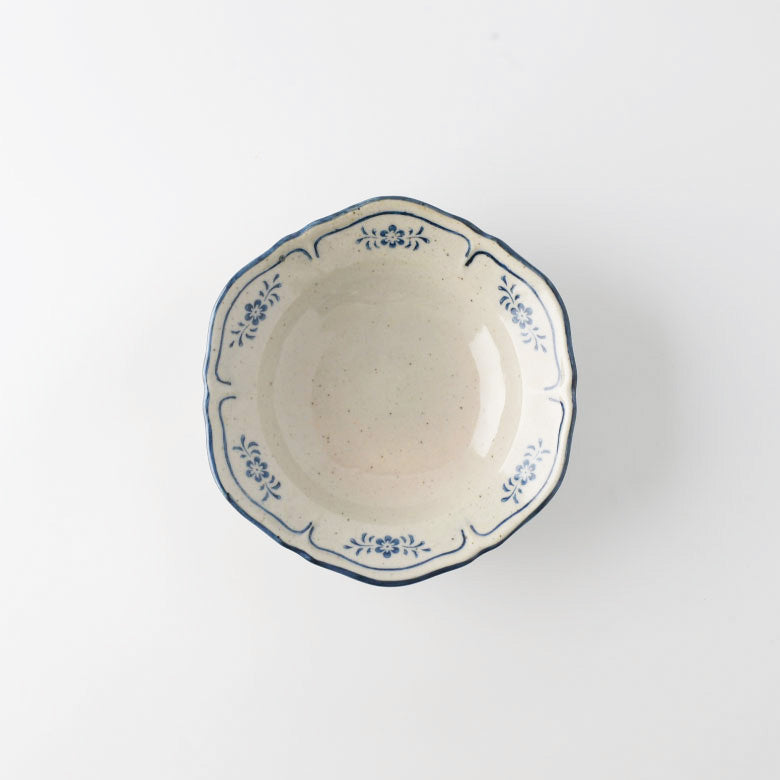 Cachet Flower-Patterned Bowl