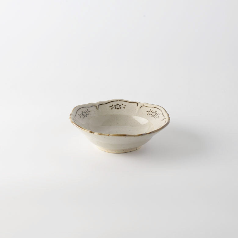 Cachet Flower-Patterned Bowl