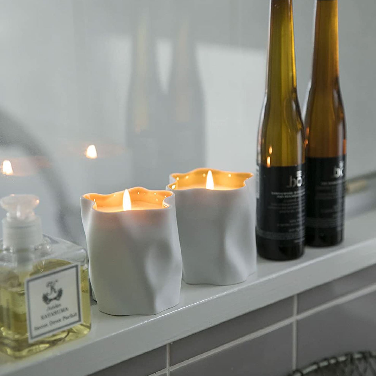 Crinkle Scented Candles - Sense Collection