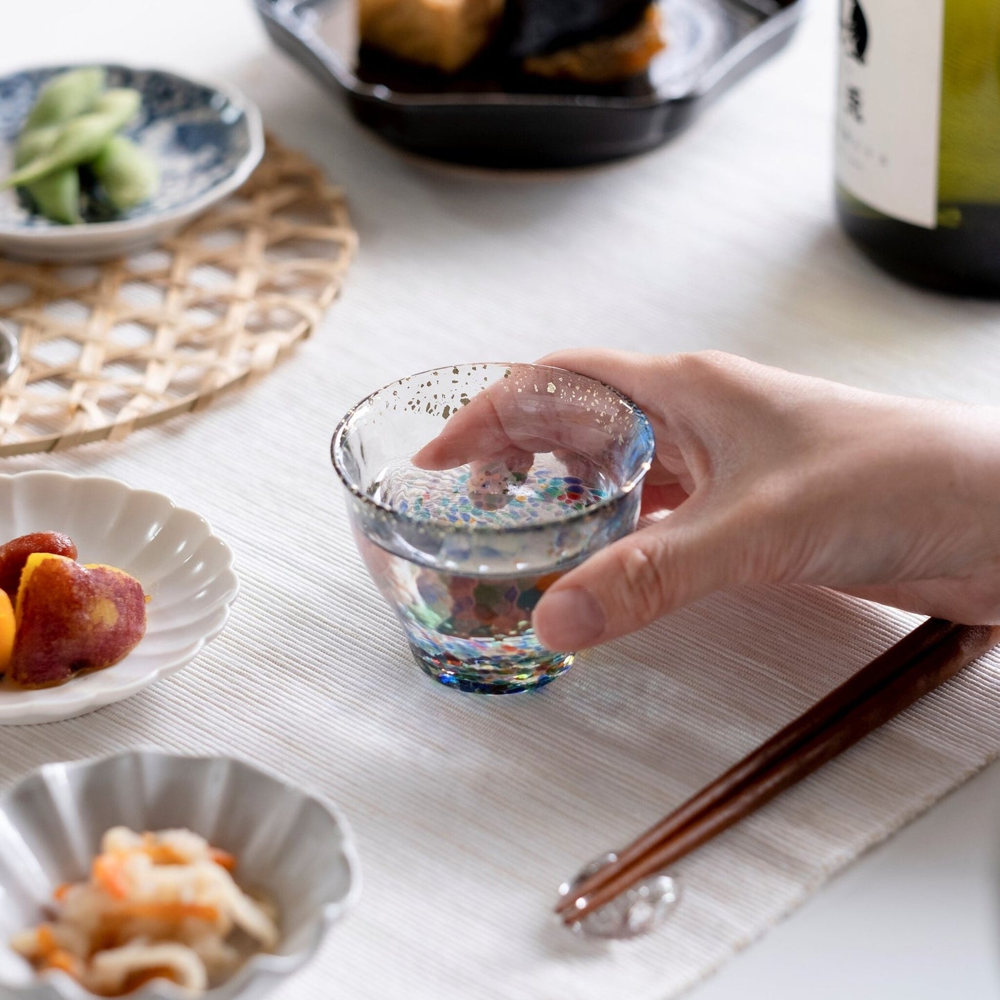 Tsugaru Vidro Gold Glass MATSURI / HANABI