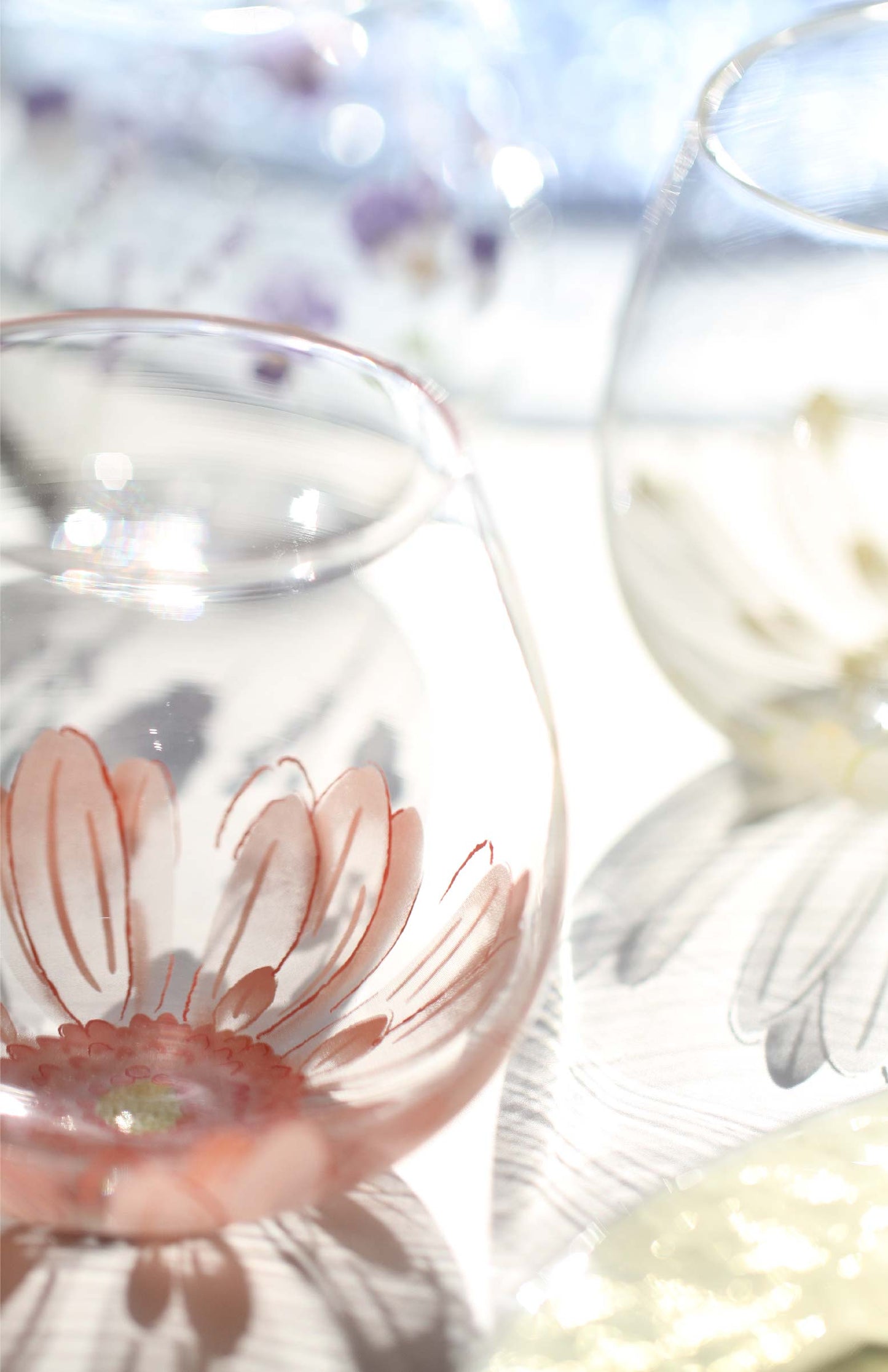 Language of Flowers Roly-Poly Glass Gift Set