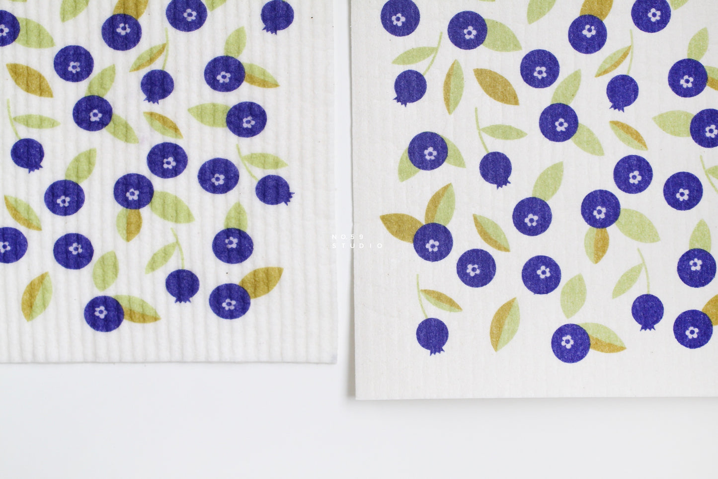 Swedish Ecological Sponge Cloth Blueberry