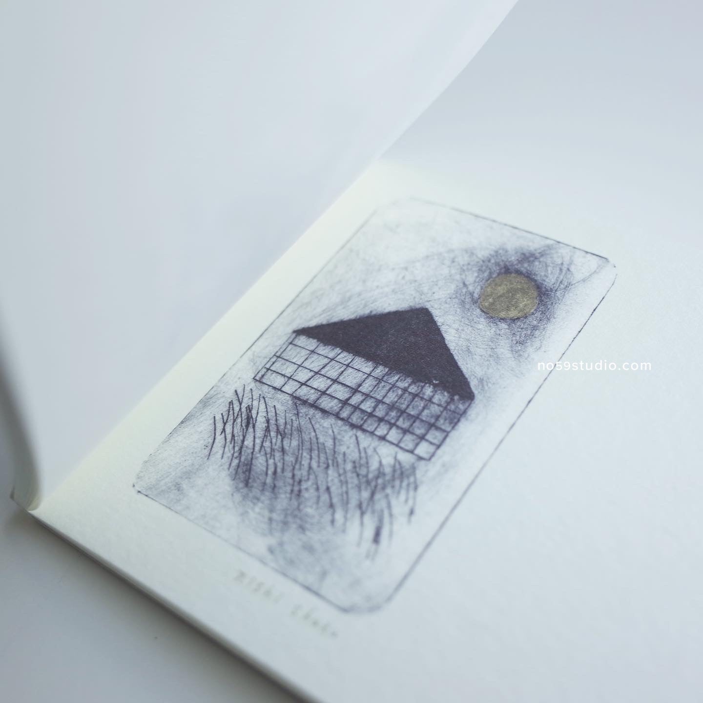 Mino Washi Memo Pad — Starry Night