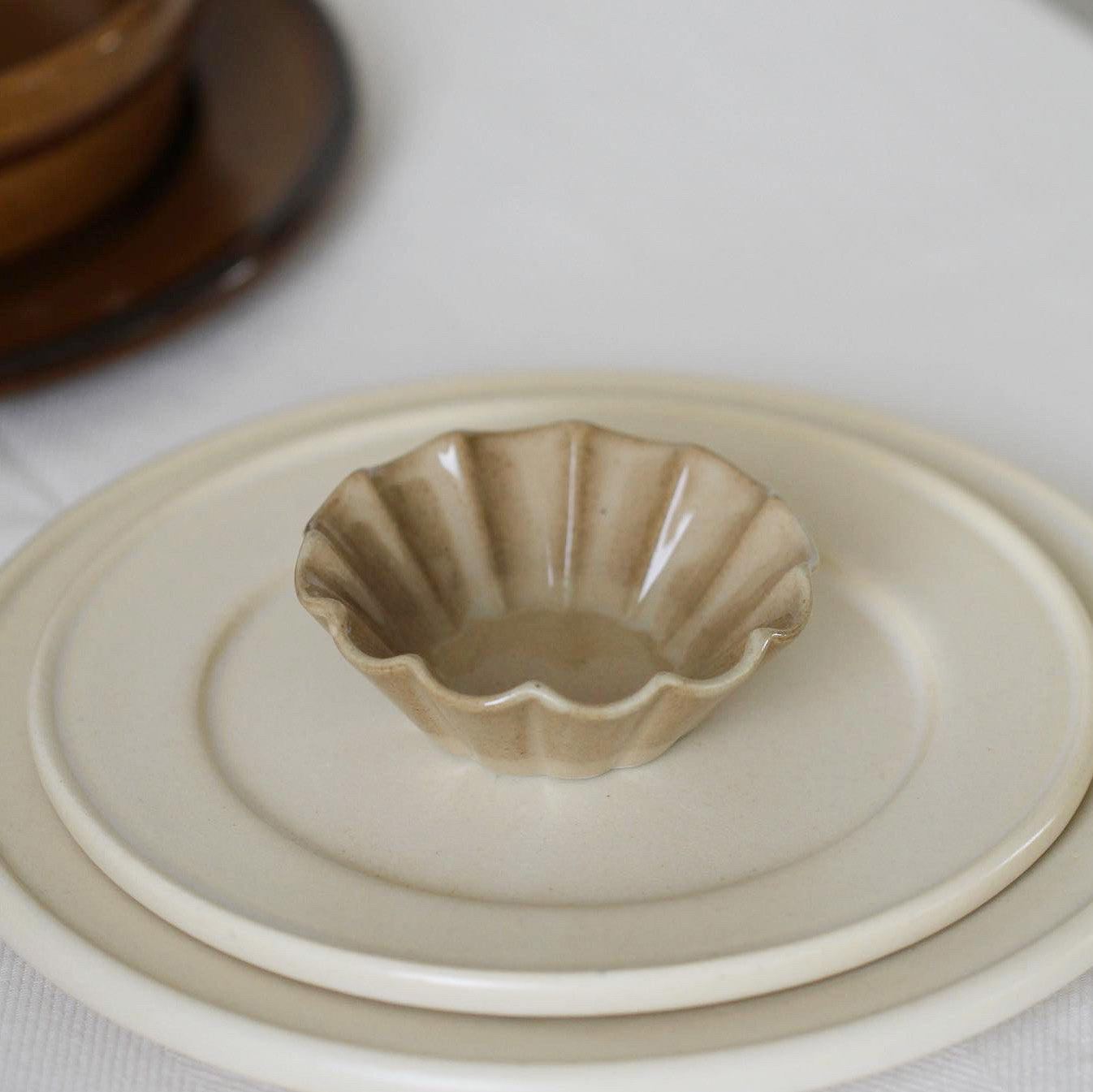 Oven Safe Flower-Shaped Cup