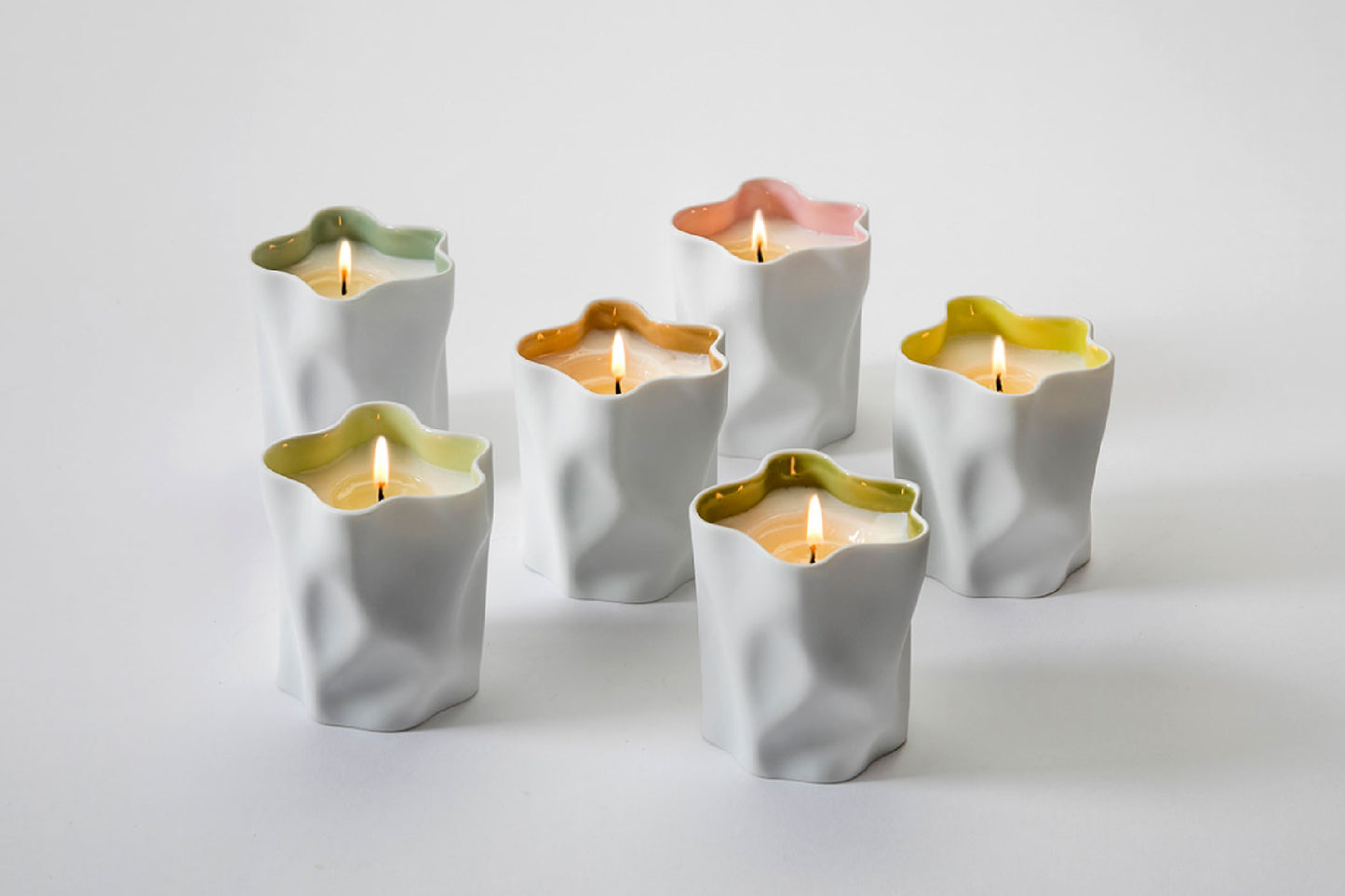 Crinkle Scented Candles - Signature Collection