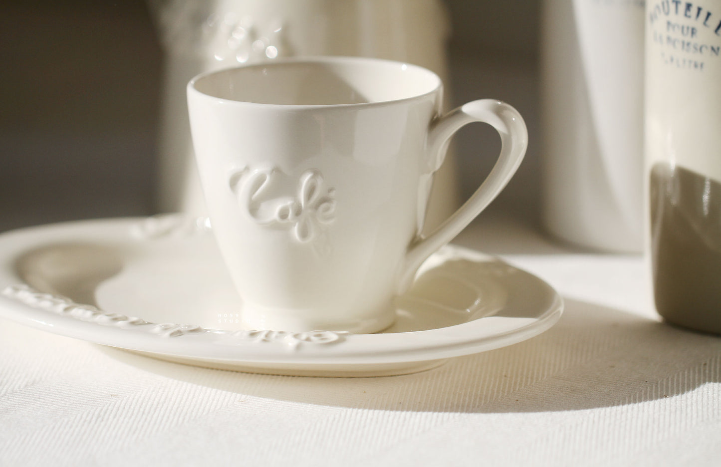 Creamware Coffee Mug