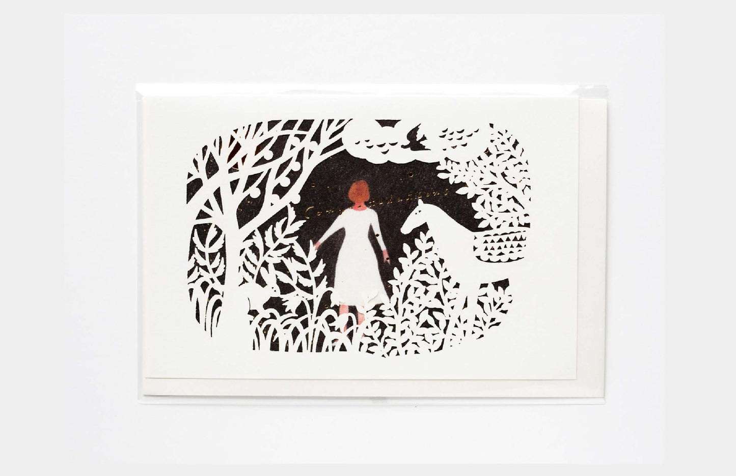 Laser Cut Greeting Card — Congratulations