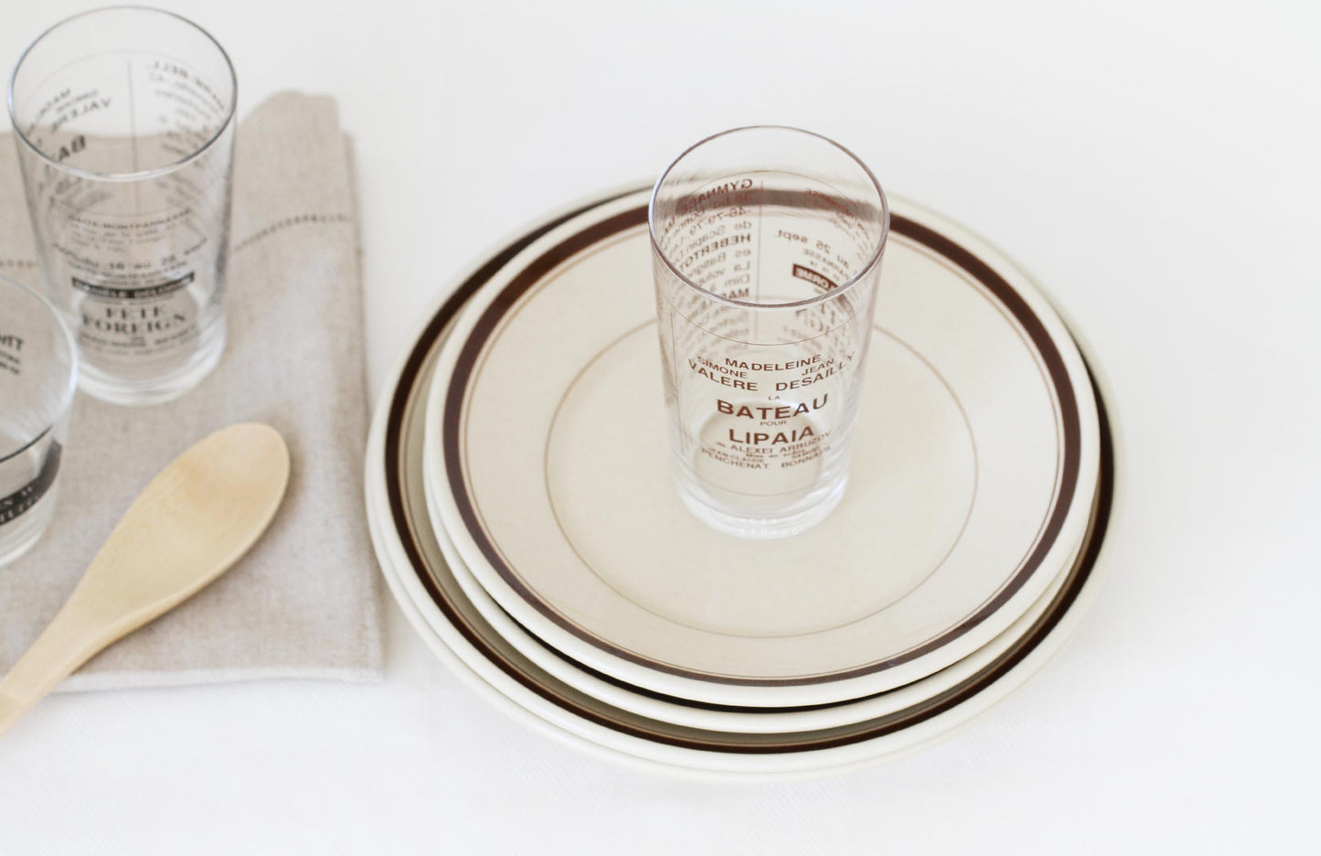 Captain Retro Style Round Plate L